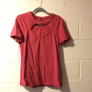 Red Torrid cut out top